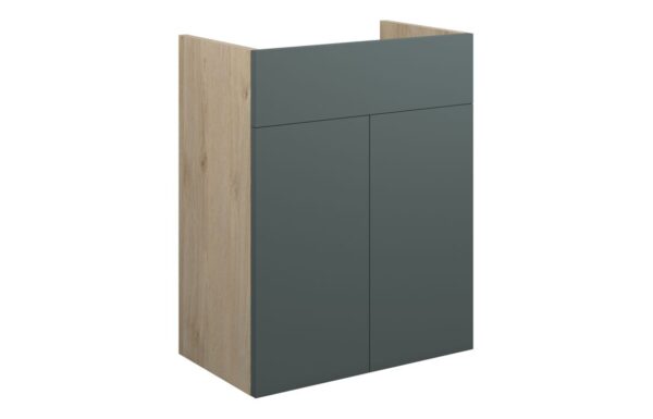 Nevada 500mm Standard Basin Unit - Matt Green (Oak Cab)