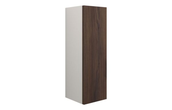 Nevada 200mm Slim Base Unit - Warm Walnut (Grey Cab)