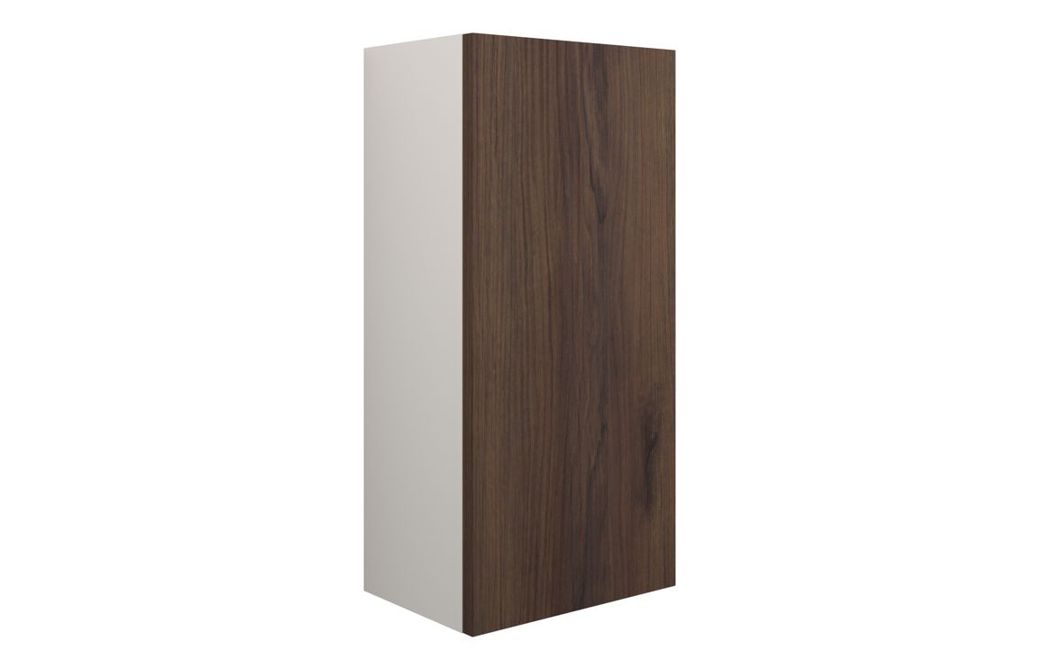 Nevada 300mm Slim Base Unit - Warm Walnut (Grey Cab)