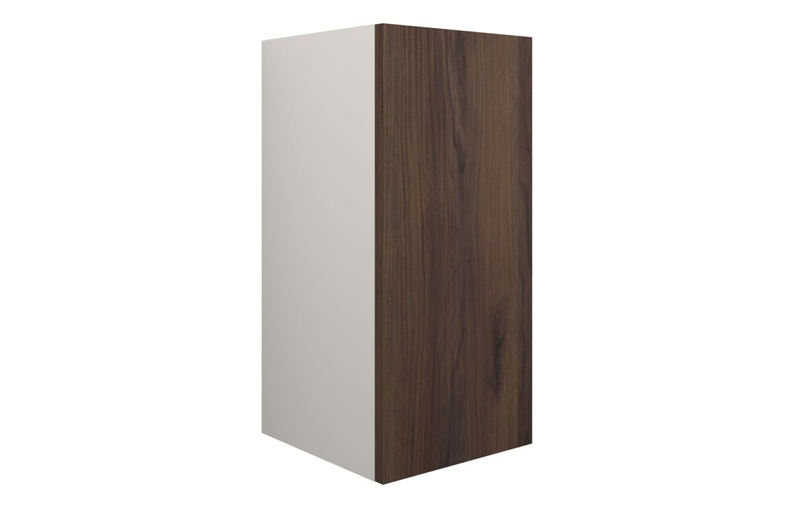 Nevada 300mm Standard Base Unit - Warm Walnut (Grey Cab)