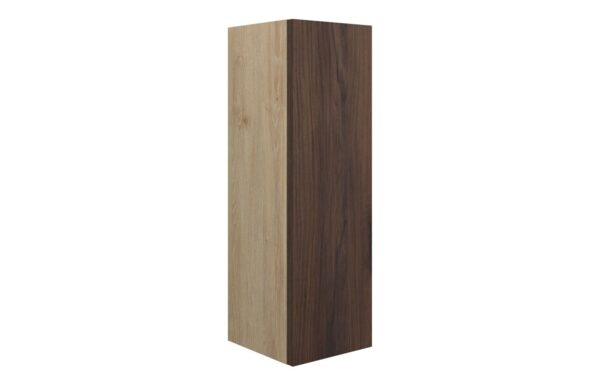 Nevada 200mm Slim Base Unit - Warm Walnut (Oak Cab)