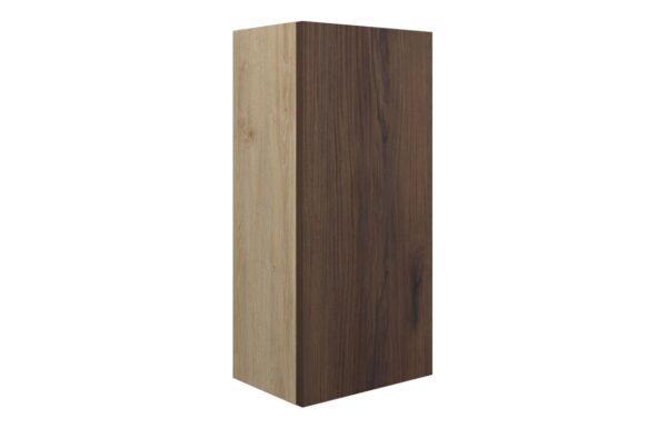 Nevada 300mm Slim Base Unit - Warm Walnut (Oak Cab)