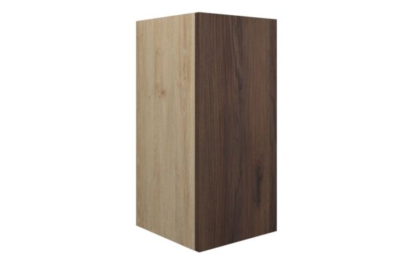 Nevada 300mm Standard Base Unit - Warm Walnut (Oak Cab)