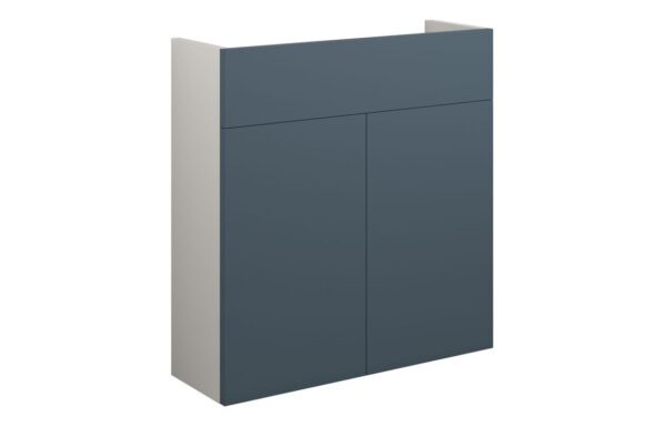 Nevada 600mm Slim Basin Unit - Matt Arley Blue (Grey Cab)