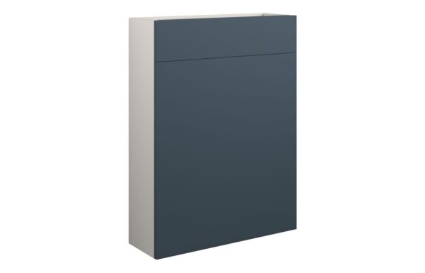 Nevada 600mm Slim WC Unit - Matt Arley Blue (Grey Cab)