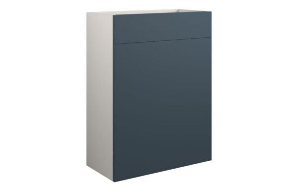 Nevada 600mm Standard WC Unit - Matt Arley Blue (Grey Cab)