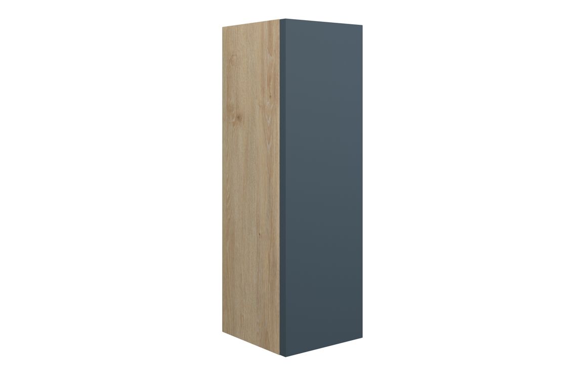 Nevada 200mm Slim Base Unit - Matt Arley Blue (Oak Cab)