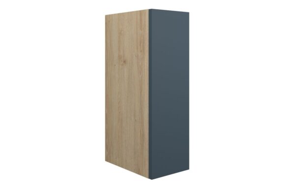Nevada 200mm Standard Toilet Roll Unit - Matt Arley Blue (Oak Cab)