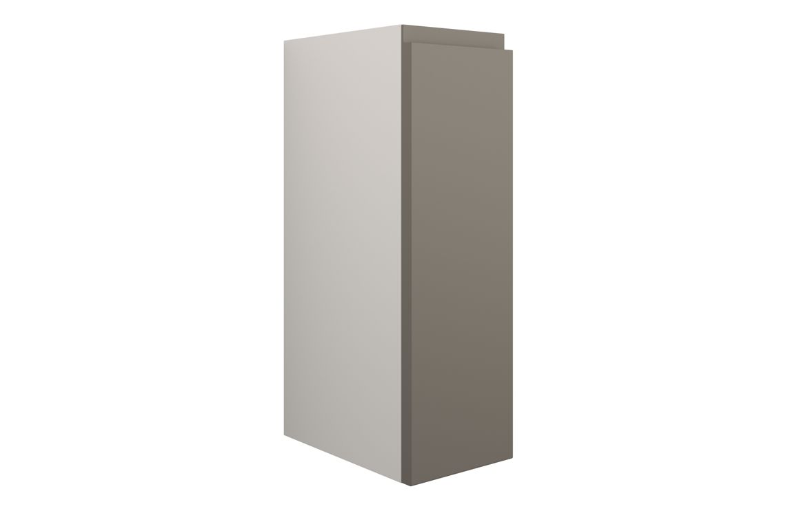 Kentucky 200mm Standard Toilet Roll Unit - Matt Stone (Grey Cab)