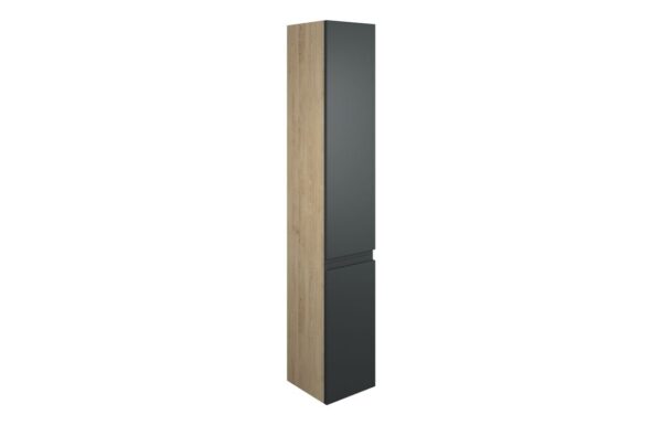 Kentucky 300mm Tall Unit - Matt Graphite Grey (Oak Cab)