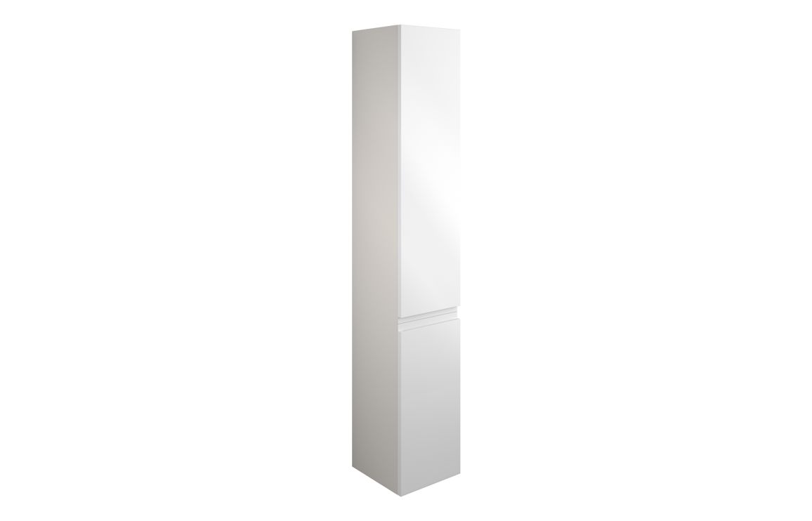 Kentucky 300mm Tall Unit - White Gloss (Grey Cab)