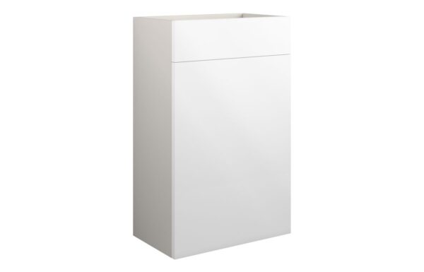 Kentucky 500mm Standard WC Unit - White Gloss (Grey Cab)