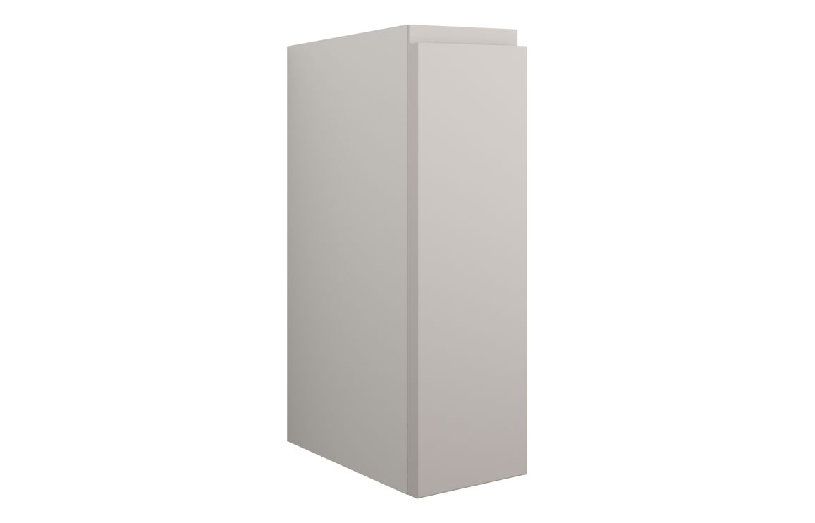 Kentucky 200mm Standard Toilet Roll Unit - Matt Dove Grey (Grey Cab)
