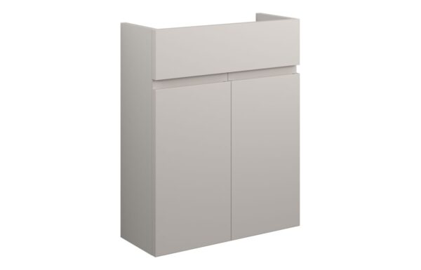 Kentucky 500mm Slim Basin Unit - Matt Dove Grey (Grey Cab)