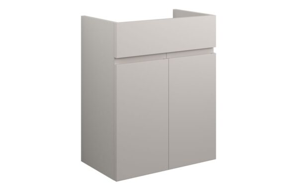 Kentucky 500mm Standard Basin Unit - Matt Dove Grey (Grey Cab)