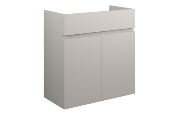 Kentucky 600mm Standard Basin Unit - Matt Dove Grey (Grey Cab)