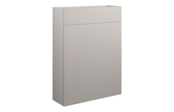 Kentucky 600mm Slim WC Unit - Matt Dove Grey (Grey Cab)