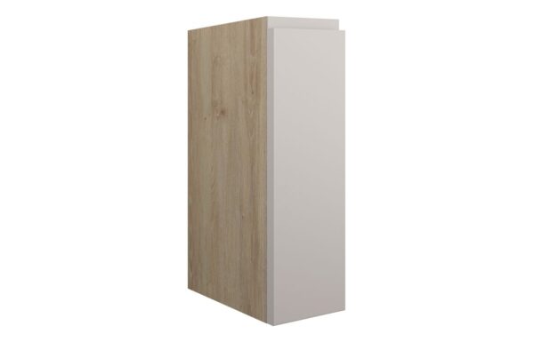 Kentucky 200mm Standard Toilet Roll Unit - Matt Dove Grey (Oak Cab)