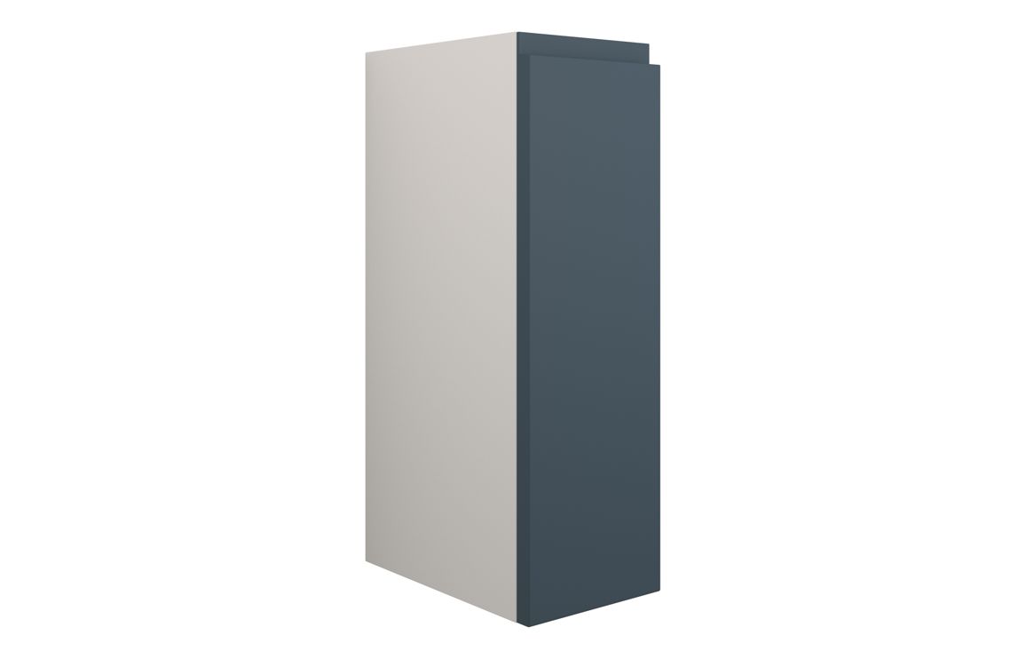 Kentucky 200mm Standard Toilet Roll Unit - Matt Arley Blue (Grey Cab)