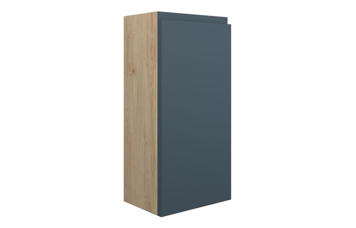 Kentucky 300mm Slim Base Unit - Matt Arley Blue (Oak Cab)