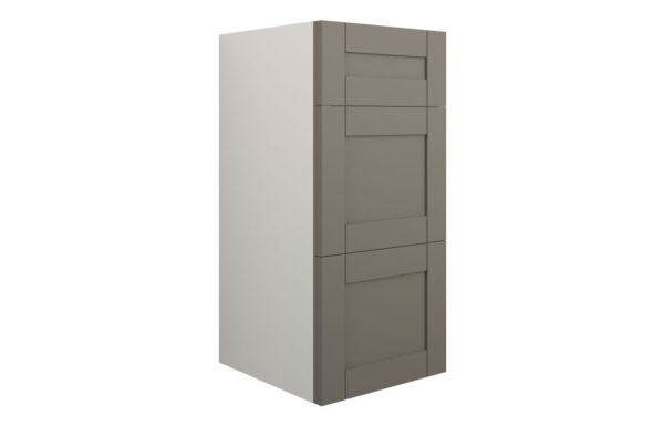 Arizona 300mm Standard 3 Drawer Unit - Matt Stone (Grey Cab)