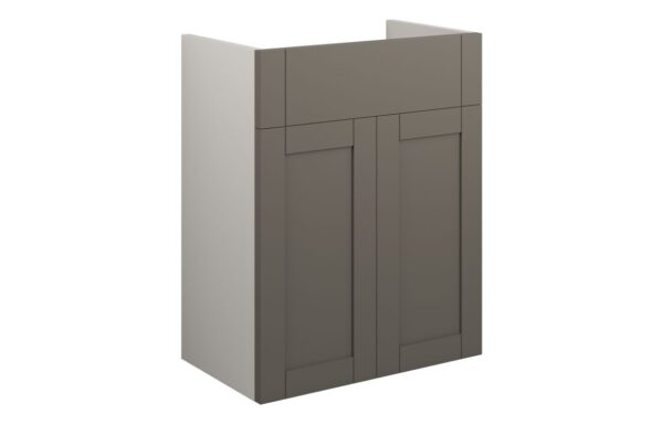 Arizona 500mm Standard Basin Unit - Matt Stone (Grey Cab)