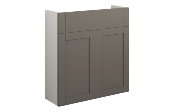 Arizona 600mm Slim Basin Unit - Matt Stone (Grey Cab)