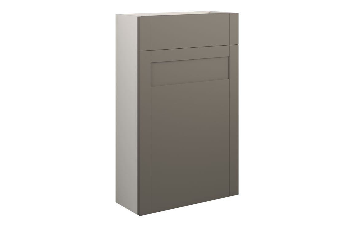 Arizona 500mm Slim WC Unit - Matt Stone (Grey Cab)