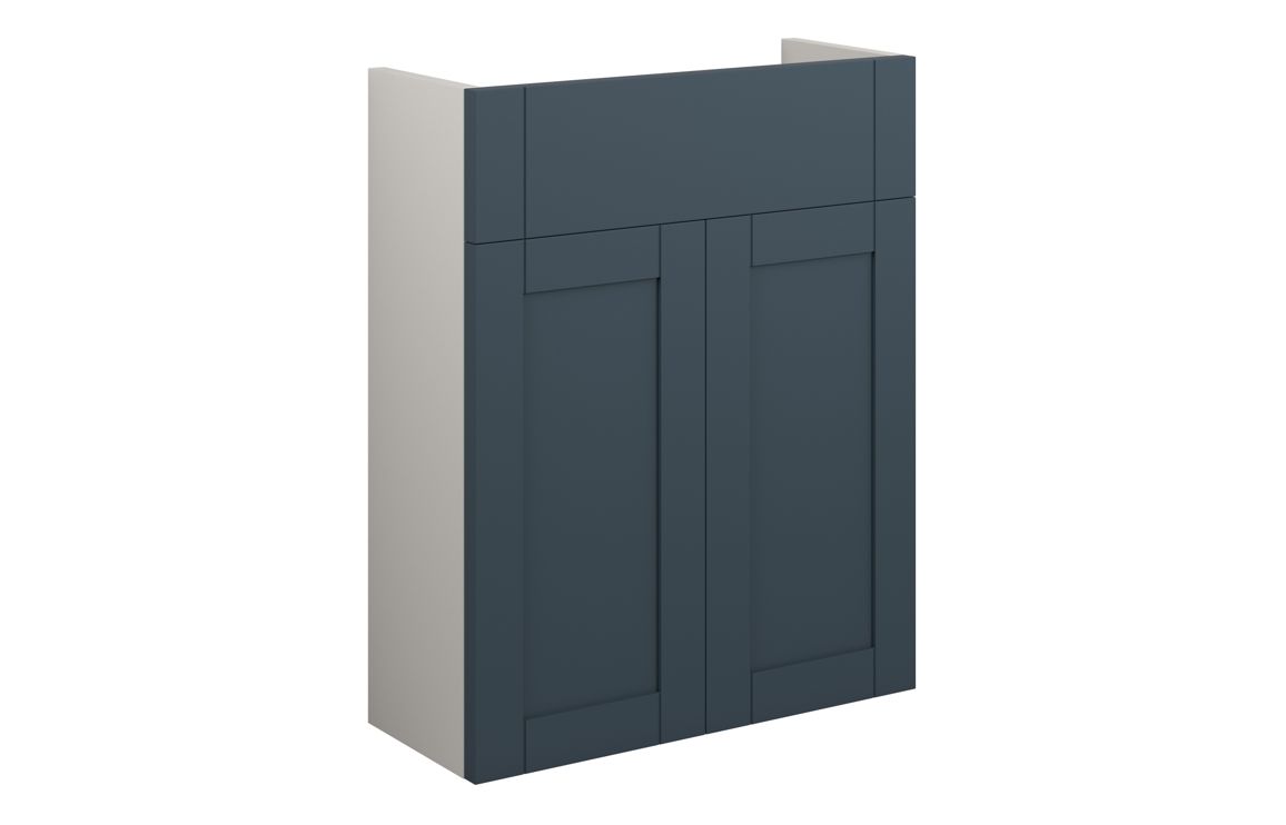 Arizona 500mm Slim Basin Unit - Matt Arley Blue (Grey Cab)