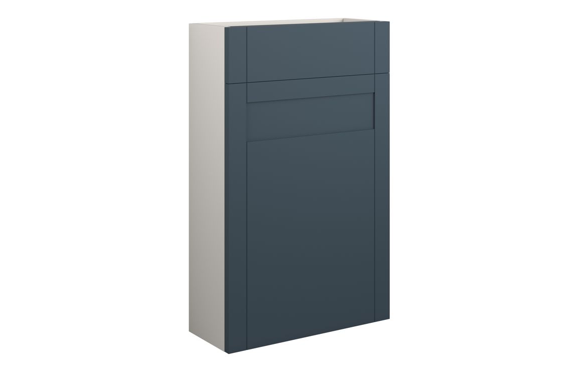 Arizona 500mm Slim WC Unit - Matt Arley Blue (Grey Cab)