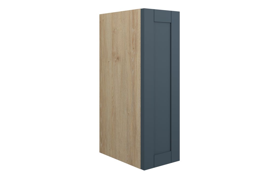 Arizona 200mm Standard Toilet Roll Unit - Matt Arley Blue (Oak Cab)