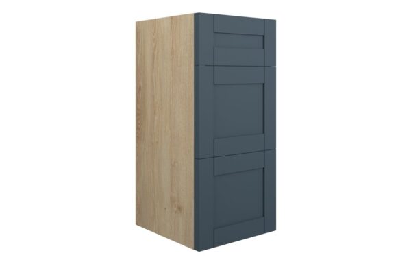 Arizona 300mm Standard 3 Drawer Unit - Matt Arley Blue (Oak Cab)