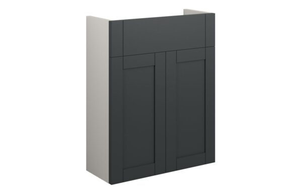 Arizona 500mm Slim Basin Unit - Matt Graphite Grey (Grey Cab)