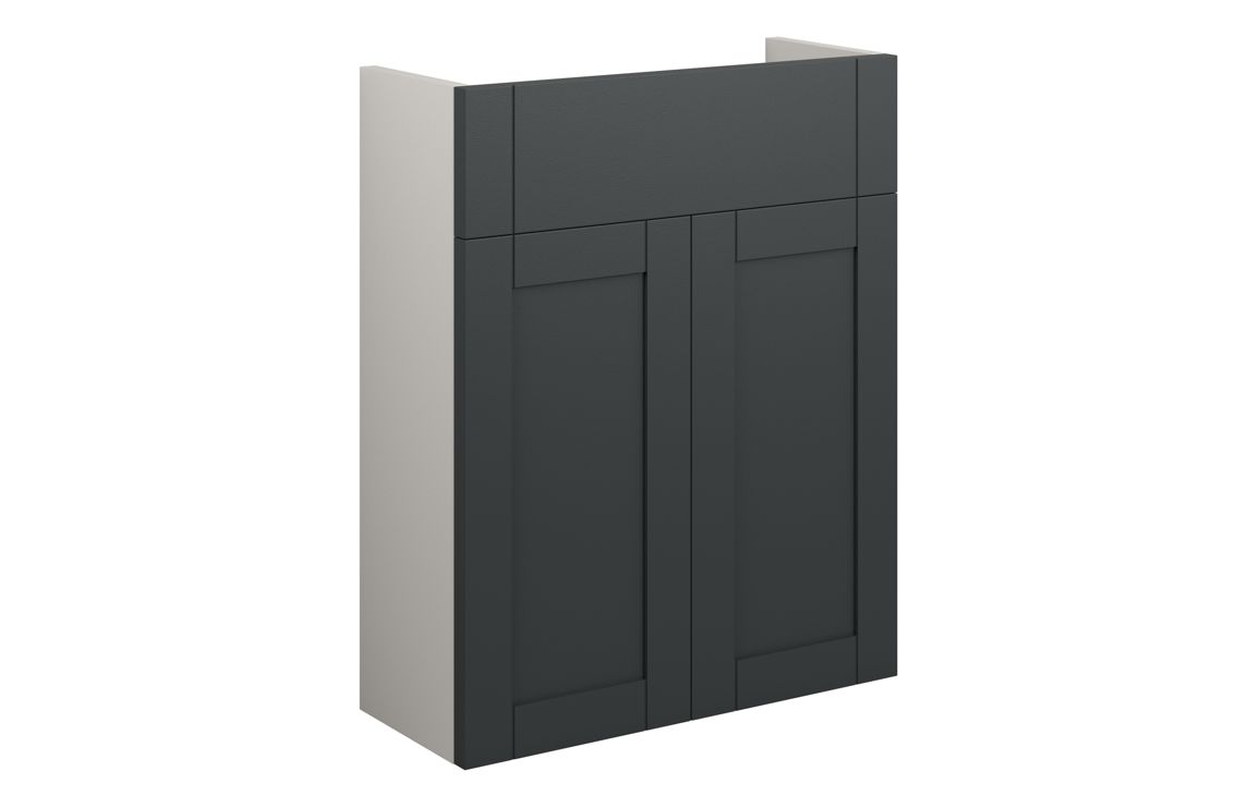 Arizona 500mm Slim Basin Unit - Matt Graphite Grey (Grey Cab)