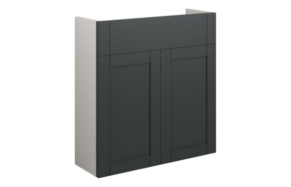 Arizona 600mm Slim Basin Unit - Matt Graphite Grey (Grey Cab)