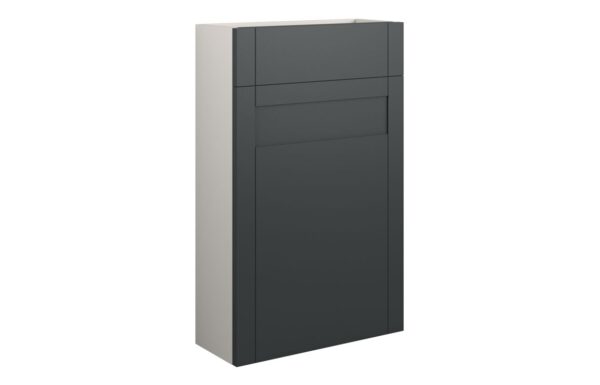 Arizona 500mm Slim WC Unit - Matt Graphite Grey (Grey Cab)