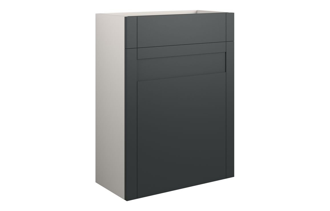 Arizona 600mm Standard WC Unit - Matt Graphite Grey (Grey Cab)