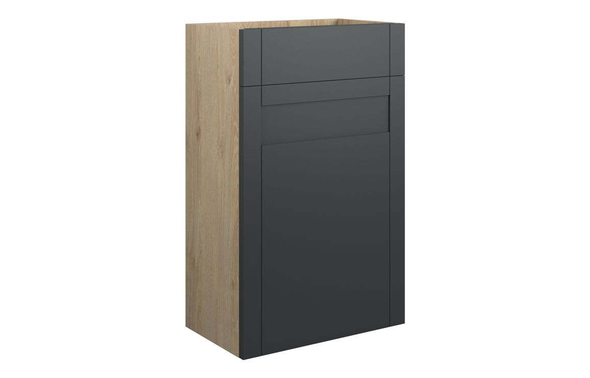 Arizona 500mm Standard WC Unit - Matt Graphite Grey (Oak Cab)