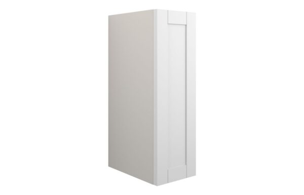 Arizona 200mm Standard Toilet Roll Unit - Matt White (Grey Cab)