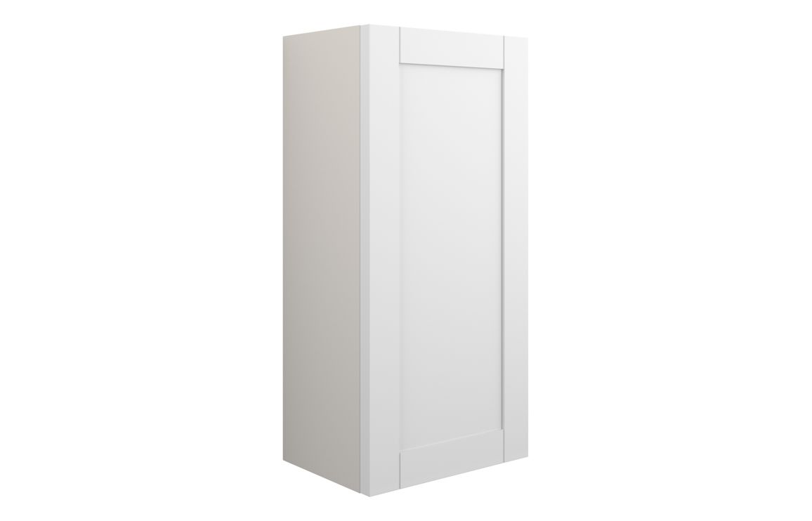 Arizona 300mm Slim Base Unit - Matt White (Grey Cab)