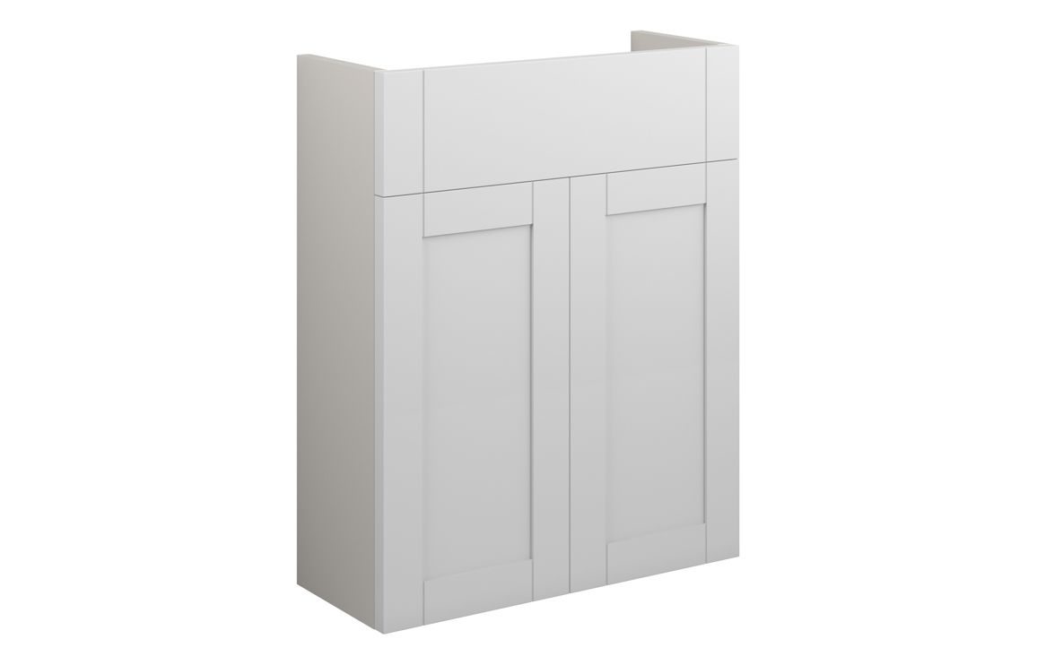 Arizona 500mm Slim Basin Unit - Matt White (Grey Cab)