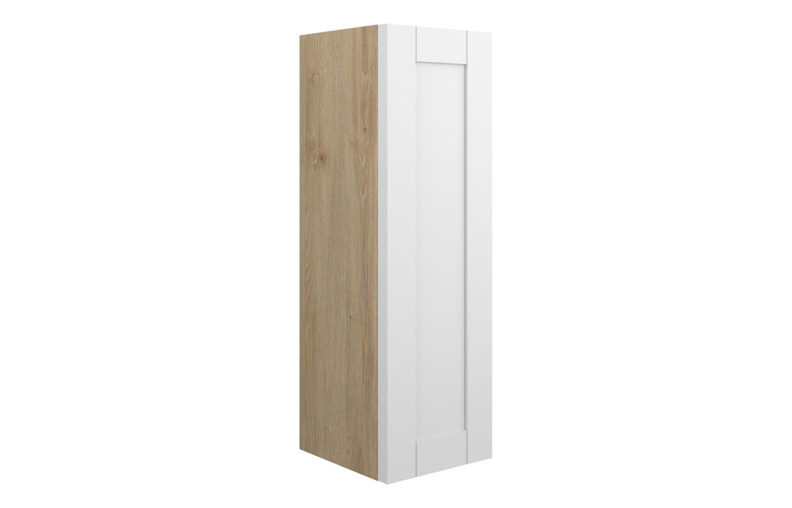 Arizona 200mm Slim Base Unit - Matt White (Oak Cab)