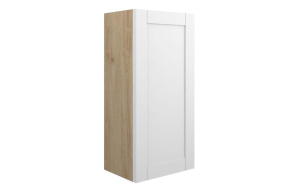 Arizona 300mm Slim Base Unit - Matt White (Oak Cab)