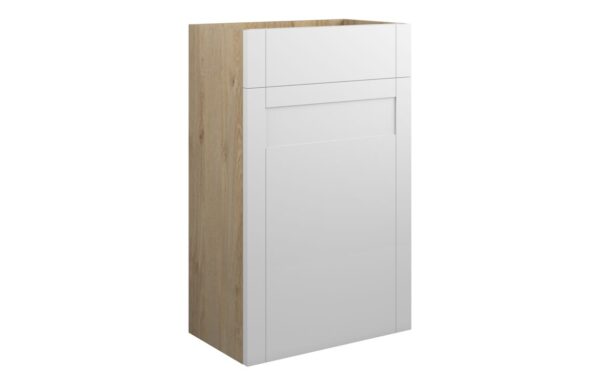 Arizona 500mm Standard WC Unit - Matt White (Oak Cab)