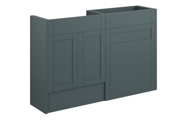 Arizona 1236mm Standard Basin & WC Unit Pack - Matt Green Camo (Grey Cab)