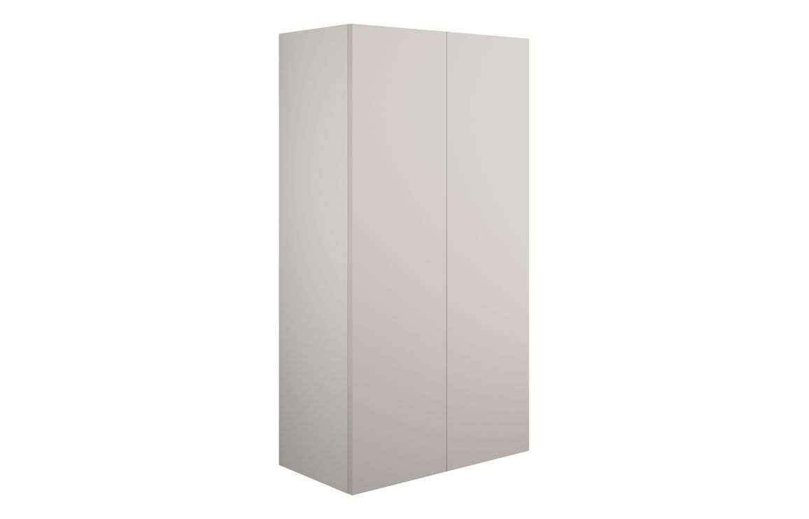 Nevada 600mm Standard 2 Door Storage Unit - Matt Dove Grey (Grey Cab)