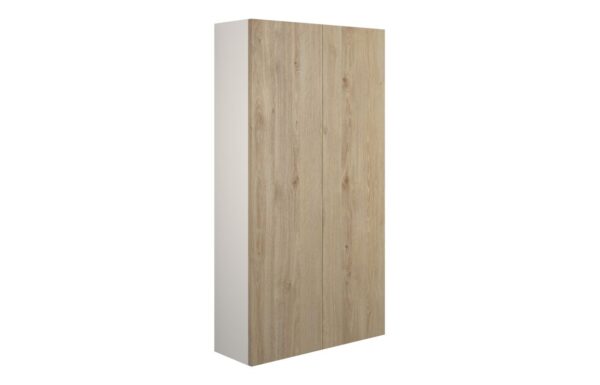 Nevada 600mm Slim 2 Door Storage Unit - Havana Oak (Grey Cab)