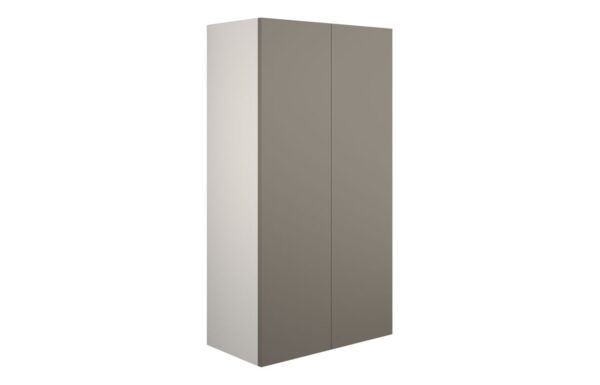 Nevada 600mm Standard 2 Door Storage Unit - Matt Stone (Grey Cab)