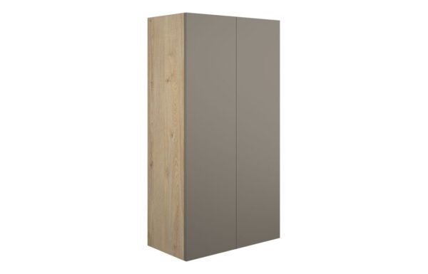 Nevada 600mm Standard 2 Door Storage Unit - Matt Stone (Oak Cab)