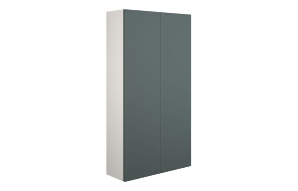 Nevada 600mm Slim 2 Door Storage Unit - Matt Green (Grey Cab)